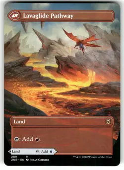 Riverglide Pathway (Borderless) #289 MTG Zendikar Rising Regular - Image 2
