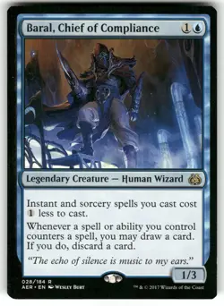 Baral, Chief of Compliance #28 MTG Aether Revolt Regular LP - Image 1