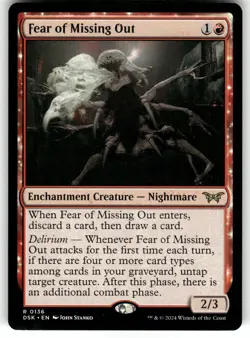 Fear of Missing Out #136 MTG Duskmourn: House of Horror Regular - Image 1