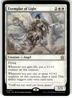 Exemplar of Light #11 MTG Foundations Regular - Image 1