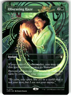 Obscuring Haze (Borderless) #701 MTG Commander Masters - Image 1