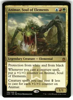 Animar, Soul of Elements #196 MTG Masters 25 Regular VLP - Image 1