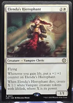 Elenda's Hierophant #71 Commander: The Lost Caverns of Ixalan Regular Rare - Image 1