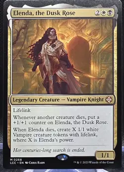 Elenda, the Dusk Rose #268 Commander: The Lost Caverns of Ixalan Regular Mythic - Image 1