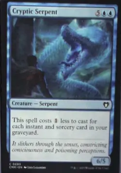 Cryptic Serpent - Commander Masters: #83, Magic: The Gathering Nm R230 - Image 1