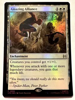 Amazing Alliance Foil R Marvel's Spider-Man: Eternal-Legal 2 NM - Image 1