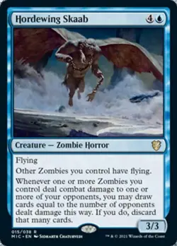 Hordewing Skaab - Light Play MTG Commander 2021 Midnight Hunt - Image 1