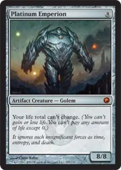 1x Platinum Emperion Moderate Play MTG Magic - Kid Icarus - - Image 1