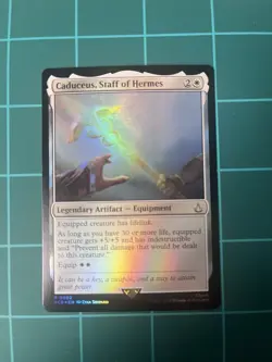 MTG Caduceus, Staff of Hermes Foil R Universes Beyond: Assassin's Creed #2 NM - Image 1