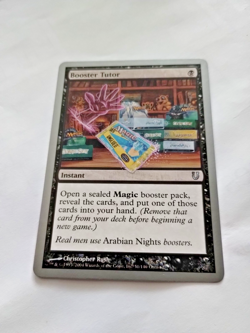 MTG Booster Tutor Unhinged Regular Uncommon - Uncirculated - Image 2