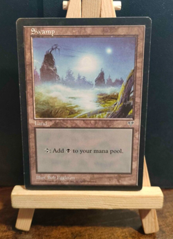 Swamp x5 - Mirage - Played - Basic Land - MTG - Image 5