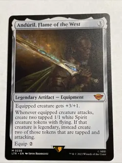 Anduril, Flame of the West Universes Beyond: the Lord of the Rings: #236 Mythic - Image 1