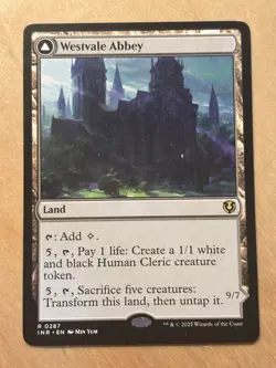 MTG Magic the Gathering Westvale Abbey Innistrad Remastered NM - Image 1