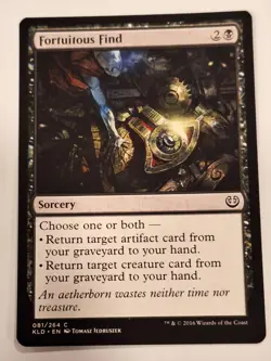 Fortuitous Find - Kaladesh - Magic the Gathering MTG Nice! - Image 1