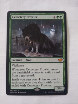 Cemetery Prowler - Innistrad: Crimson Vow - 191/277 - MtG - Image 1