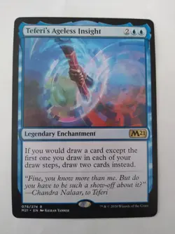 Teferi's Ageless Insight - Core Set 2021 - 076 - MtG - Image 1