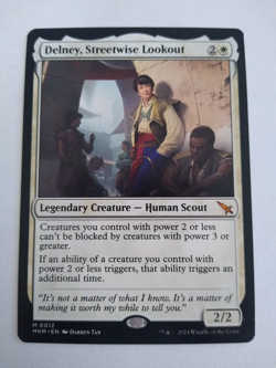 Delney, Streetwise Lookout - Murders at Karlov Manor (MKM) - 0012 - MtG - Image 1