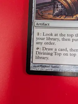 Sensei’s Divining Top -Champions of Kamigawa 268/306- LP MTG Magic the Gathering - Image 3