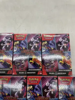 Pokemon TCG: Destined Rivals DRI SV10 Booster Bundle Sealed Lot of 7x - Image 4