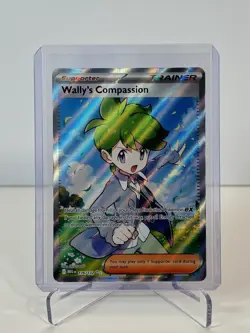 Wally's Compassion 176/132 Full Art Ultra Rare - Pokemon TCG: Mega Evolution NM - Image 1