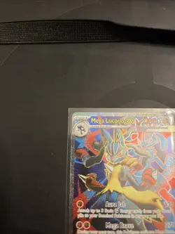 Pokemon | Mega Lucario EX 160/132 | Ultra Rare Holo NM Mega Evolutions Full Art - Image 5