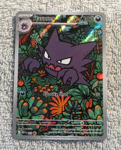 Haunter 027 Black Star Promo Illustration Rare - Pokemon Phantasmal Flames Pre - Image 1