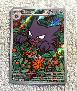 Haunter 027 Black Star Promo Illustration Rare - Pokemon Phantasmal Flames Pre - Image 2