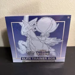 Pokemon TCG Sword & Shield Chilling Reign Elite Trainer Box Sealed New FREE SHIP 820650808630 - Image 1