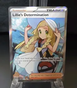 Lillie’s Determination - 169/132 - Mega Evolutions - Pokemon TCG Pack Fresh - Image 1