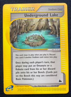 Pokemon TCG Underground Lake Skyridge 141/144 Regular (NM) - Image 1