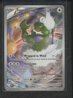 Tornadus 210 Pokemon Center stamp Black Star Promo - Image 1
