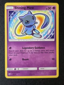 POKEMON Shining Mew 40/73 Holo Rare Shining Legends 2017 - Image 1