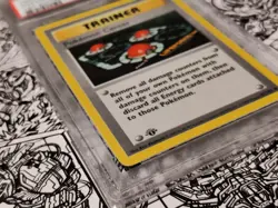 1999 Pokemon Game Base Set #85 Pokemon Center 1st Edition PSA 8 - Image 4