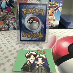 Vaporeon ex - (Prismatic Evolutions Stamp) Surprise Box Promo Pokemon - Image 2