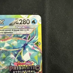 Vaporeon ex - (Prismatic Evolutions Stamp) Surprise Box Promo Pokemon - Image 4