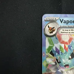 Vaporeon ex - (Prismatic Evolutions Stamp) Surprise Box Promo Pokemon - Image 5