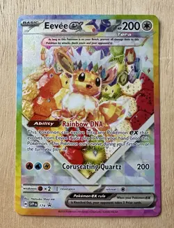 Pokemon TCG Eevee 174 Promo Prismatic Evolutions SPC Special Illustration - Image 1