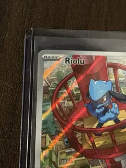 Pokemon TCG - Mega Evolution - Riolu -010 Promo (Pokemon Center Exclusive) NM - Image 3
