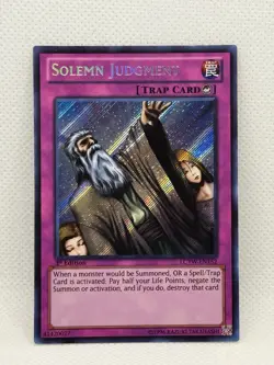 Yu-Gi-Oh! Solemn Judgment - LCYW-EN023 - Secret Rare - 1st Edition - NM - Image 1