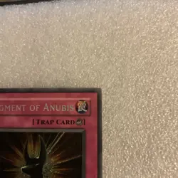 YUGIOH JUDGMENT OF ANUBIS DCR-105 HOLO 1ST EDITION DARK CRISIS DECK ACTUAL PICS - Image 5