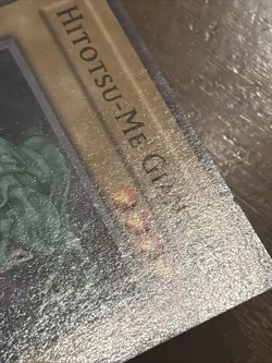 Yu-Gi-Oh! TCG Hitotsu-Me Giant LOB-002 1st Edition Common LP - Image 3