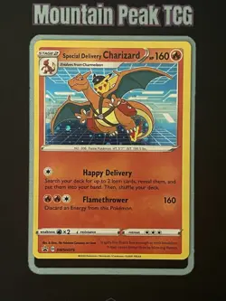 NM Special Delivery Charizard SWSH075 Sword & Shield Promo - Pokemon Card - Image 1