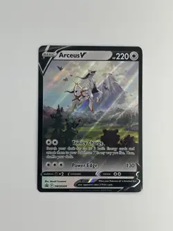 Pokemon Card TCG - Arceus V SWSH204 Sword & Shield Black Star Promo Near Mint - Image 1