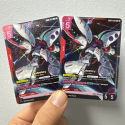 QubeleyGundam Card Game Dual Impact Legend Rare GD02-036 (2x Cards!) - Image 1
