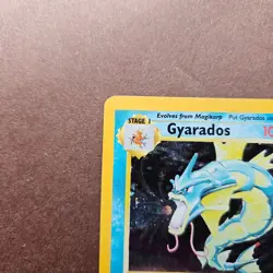 Gyarados 7/130 Pokemon Base Set 2 Holo Rare Card - MP - Image 2