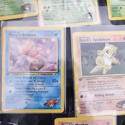 Pokemon Gym Heroes/Gym Challenge Lot of 15 Mix Cards Rare Set 🃏✨ - Image 5