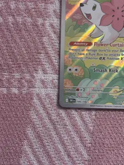 Pokemon TCG Shaymin Holo Card Illustration Rare, 185/182, Destined Rivals Series - Image 2