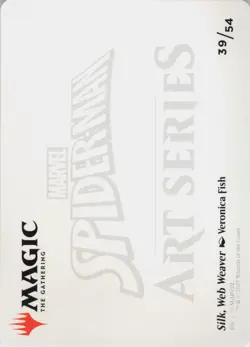 Silk, Web Weaver Art Card (/54) (Gold-Stamped Signature) S Art Series: Marvel's - Image 2