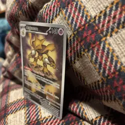 Pokemon TCG Alakazam Pokemon center stamped Promo Card - Image 4