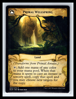 MTG Primal Amulet Primal Wellspring Ixalan #243 Regular Rare Magic TCG CCG Card - Image 2